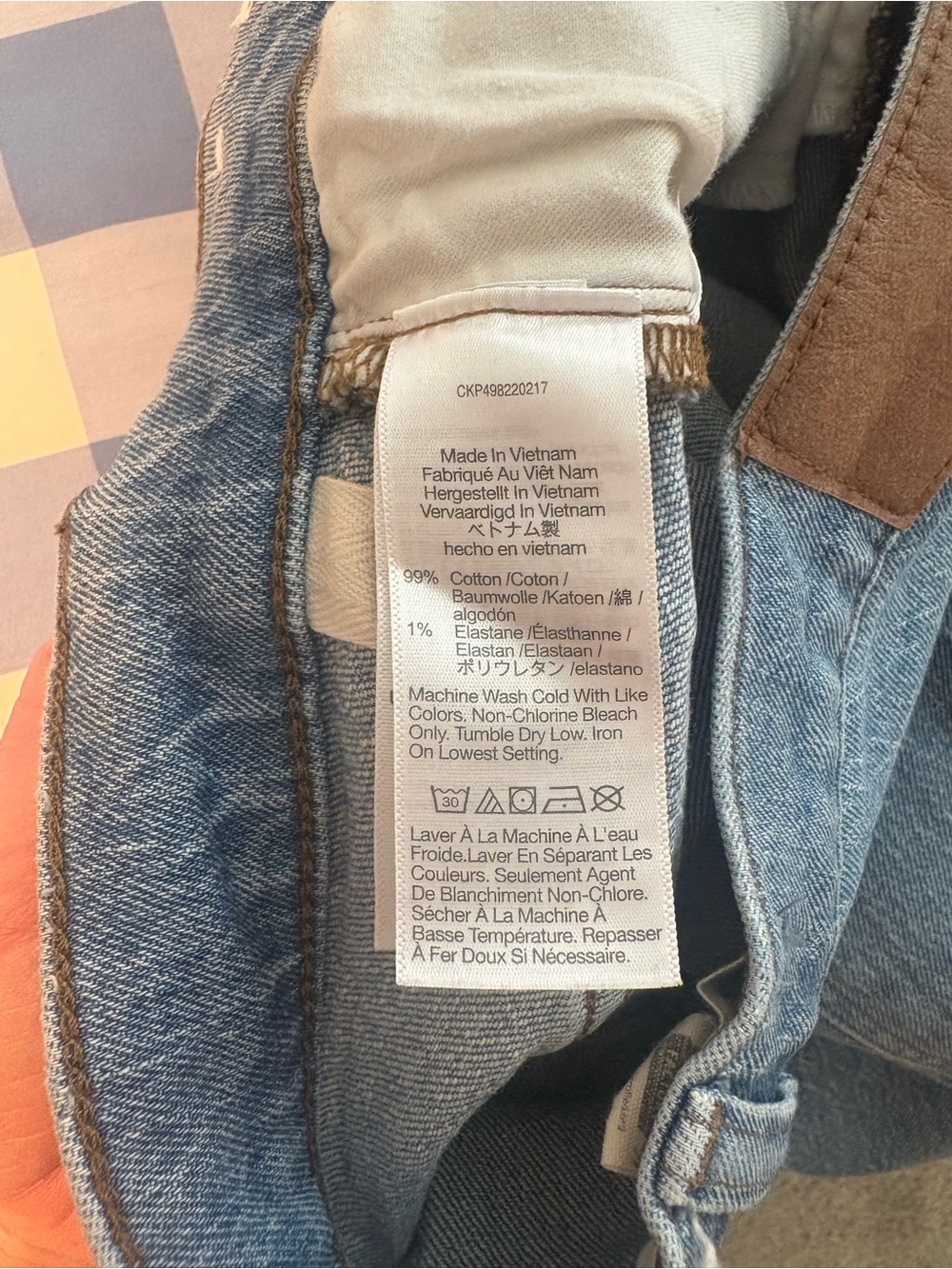 Madewell Light Blue Wide-Leg Cropped Jeans - Picture 9 of 12